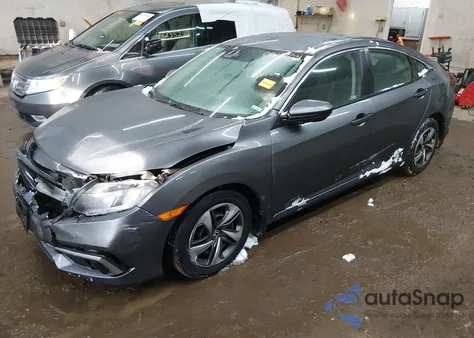 2019 Honda Civic Lx z USA, uszkodzony, nr VIN 19XFC2F66KE004704